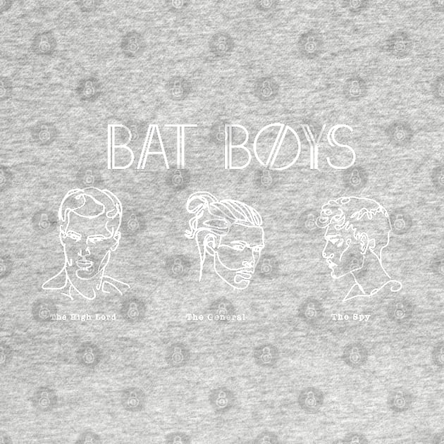 ACOTAR Bat Boys Minimalist White by baranskini